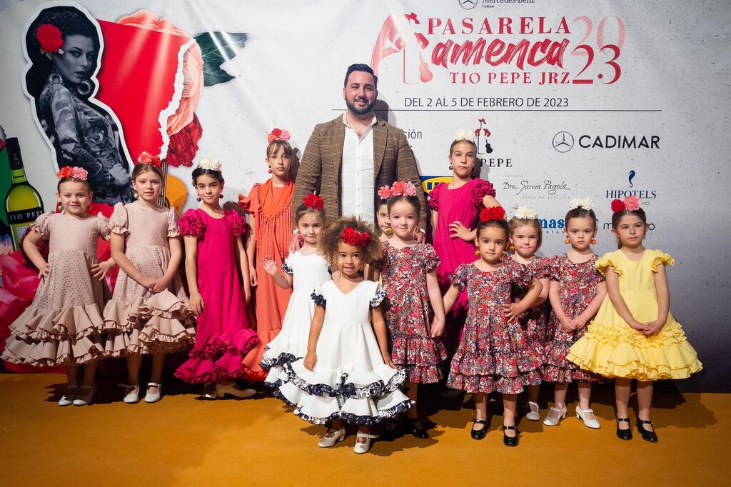 Desfile infantil de Ernesto Sillero en la Pasarela Flamenca Jerez T&iacute;o Pepe 2023
