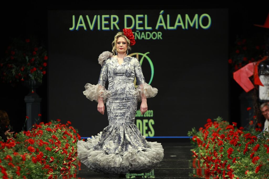 Desfile Mujeres con Solera de Javier del &Aacute;lamo en la Pasarela Flamenca Jerez T&iacute;o Pepe 2023
