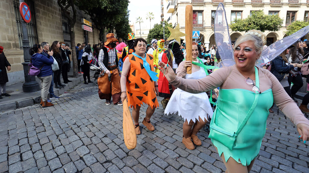 Pasacalles por el Carnaval en Jerez