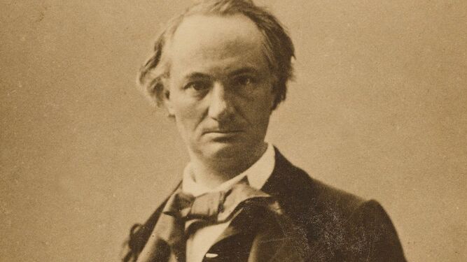 Charles Baudelaire (París, 1821-1867) retratado por Nadar hacia 1865.