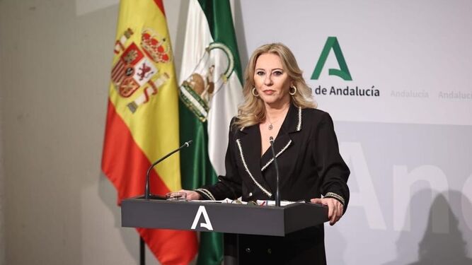 Carolina España, consejera de Economía, en una imagen de archivo