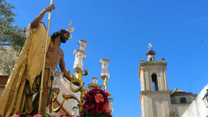Cristo de de la Victoria en su Sagrada Resurrección de Puerto Real