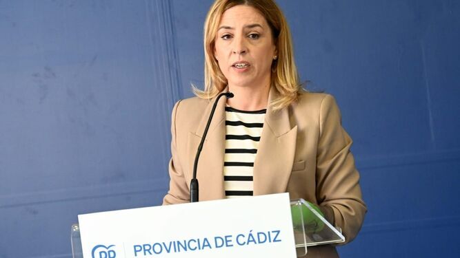 La concejal del Partido Popular, Almudena Martínez.
