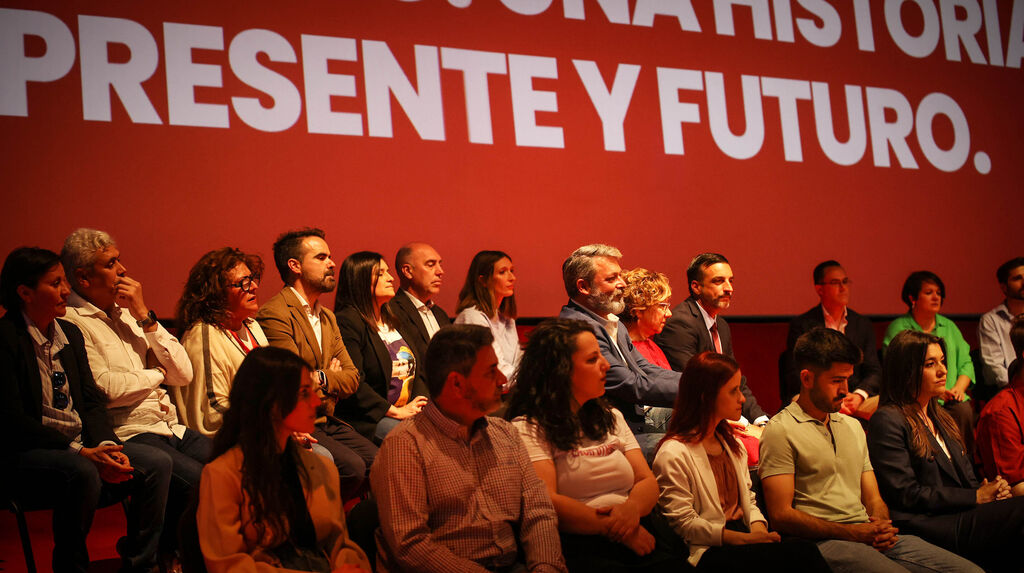 La vicepresidenta Nadia Calvi&ntilde;o, en la presentaci&oacute;n de la candidatura del PSOE de Jerez
