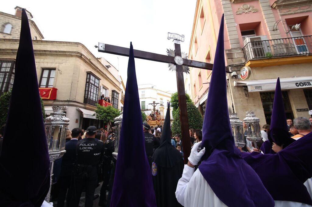Jueves Santo en Jerez: Im&aacute;genes del la Hermandad del Mayor Dolor