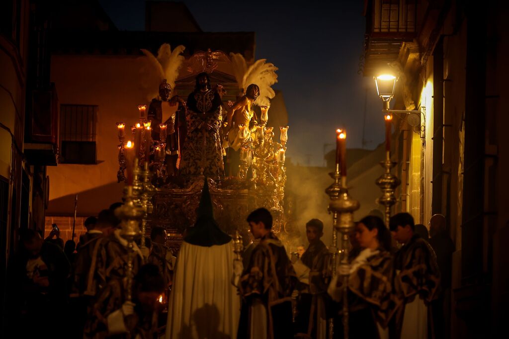 Madrugada del Viernes Santo en Jerez: im&aacute;genes de la Noche de Jes&uacute;s