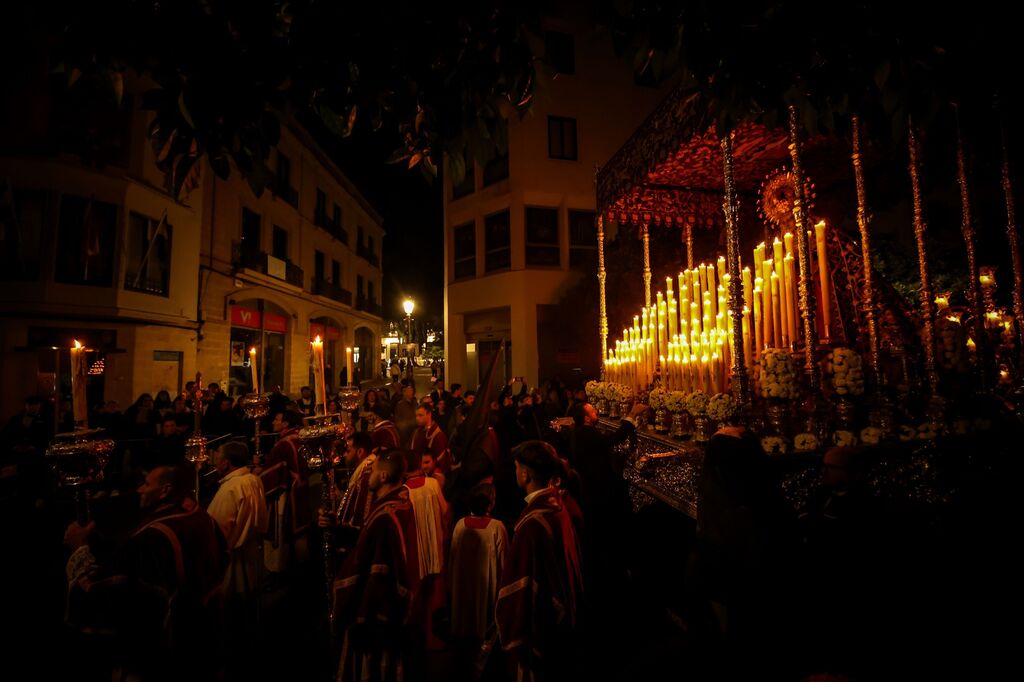 Madrugada del Viernes Santo en Jerez: im&aacute;genes de la Noche de Jes&uacute;s