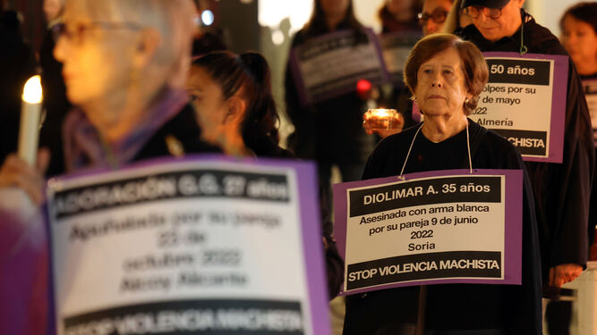 Manifestación el pasado 25 de noviembre, Día contra las Violencias Machistas, en Jerez.