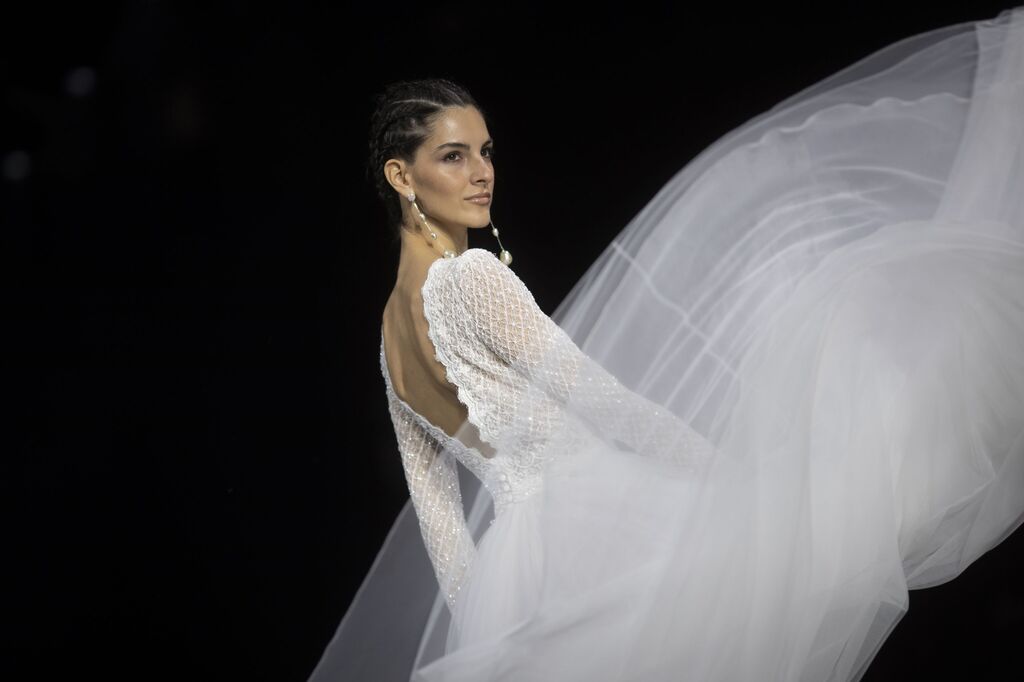 El desfile de Rosa Clar&aacute; en la Bridal Fashion Week de Barcelona