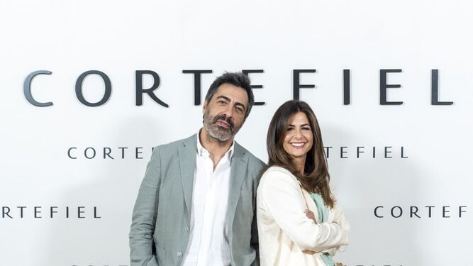 Juan del Val y Nuria Roca en su nueva imagen para Cortefiel