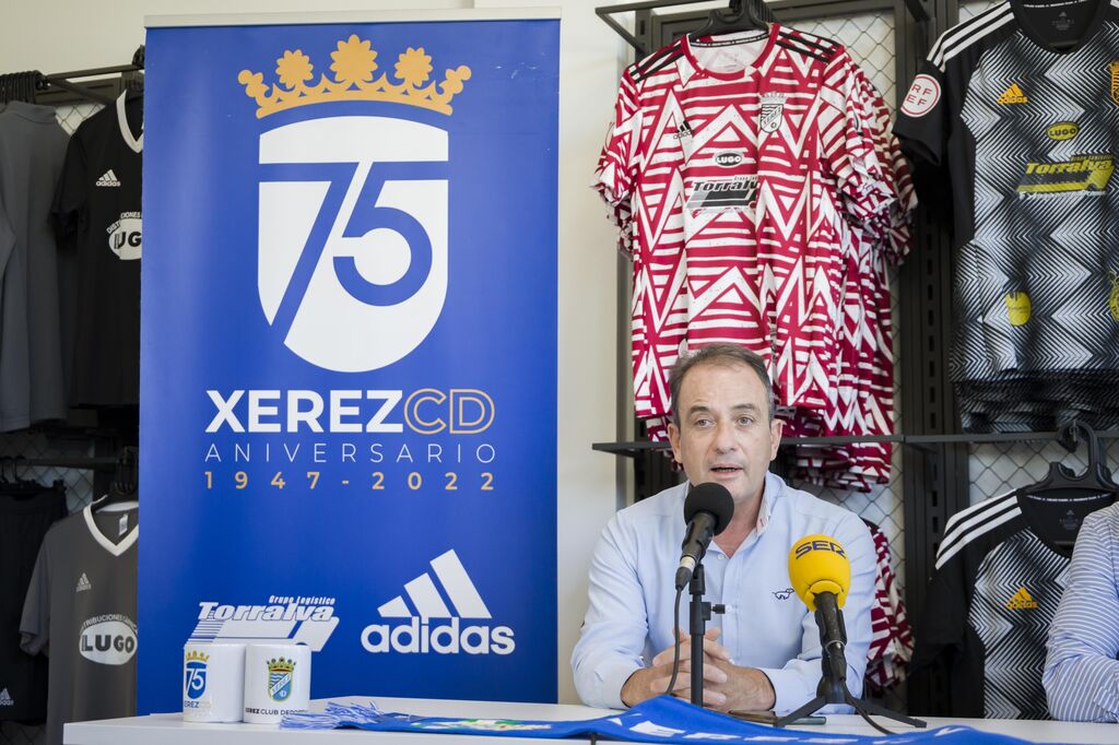 Presentaci&oacute;n de Miguel &Aacute;ngel como nuevo director deportivo del Xerez CD