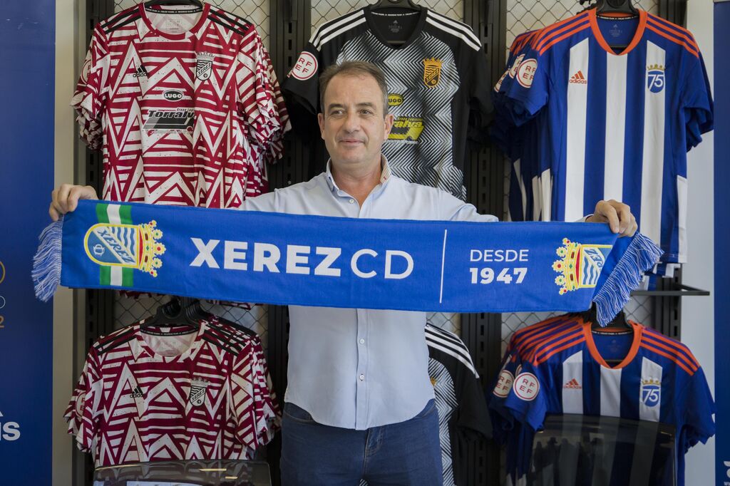 Presentaci&oacute;n de Miguel &Aacute;ngel como nuevo director deportivo del Xerez CD