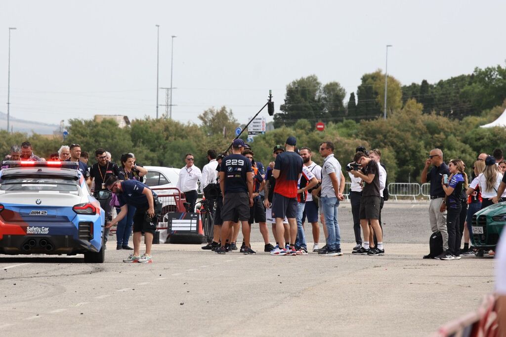 Curso de Drift en la esplanada del Circuito de Jerez