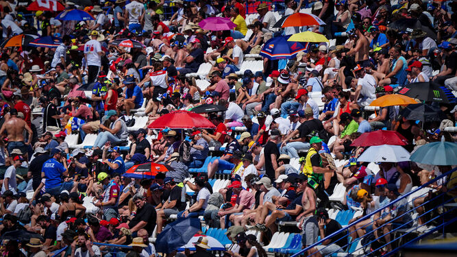 El Gran Premio de Jerez suma 160.000 asistentes durante el fin de semana