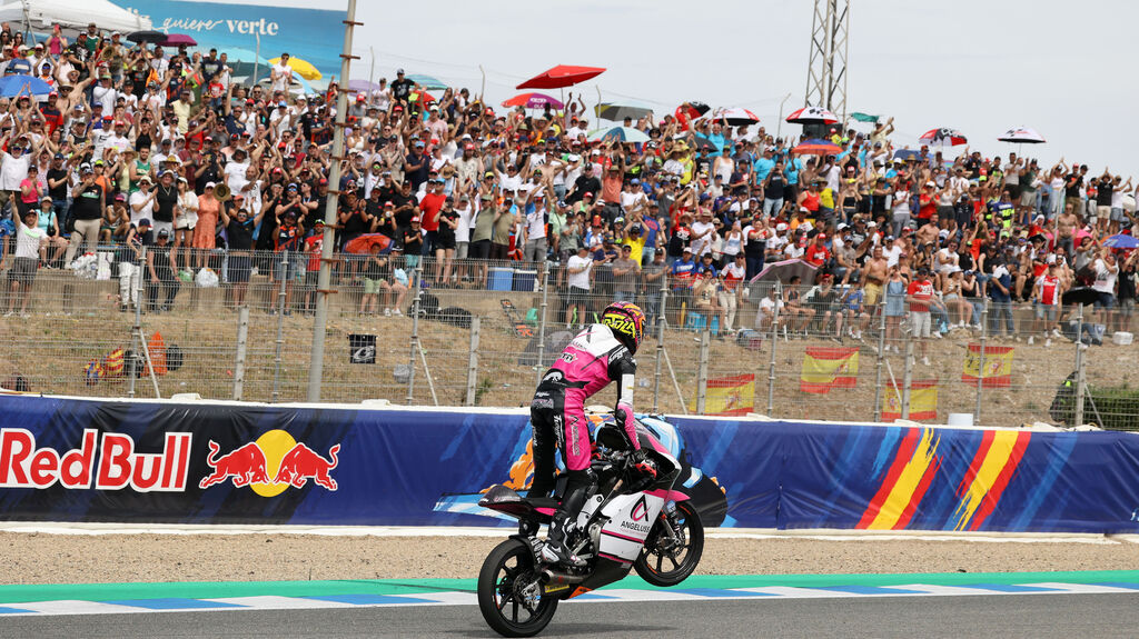 Carrera de Moto3 en el Circuito de Jerez