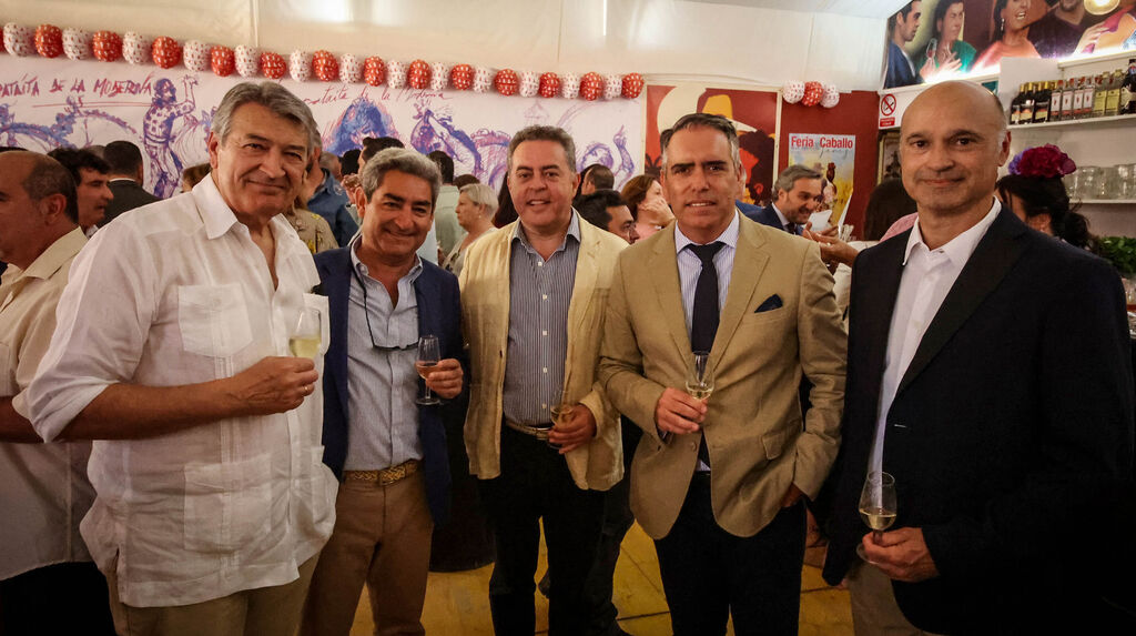 Inauguraci&oacute;n de la caseta de Canal Sur en la Feria de Jerez