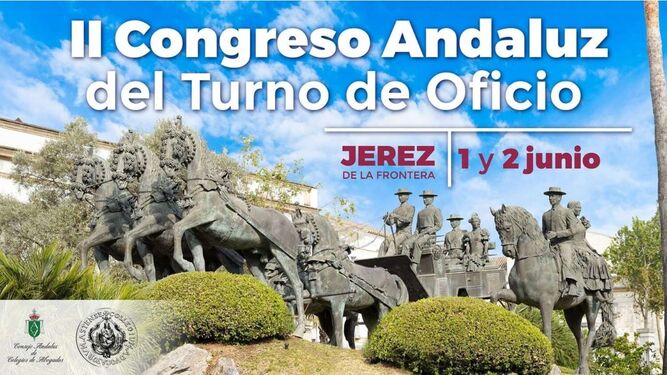 El Congreso está organizado por el Consejo Andaluz de Colegios de Abogados y el Colegio de Abogados de Jerez.