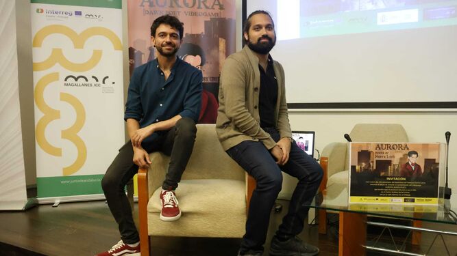 Borja Vaz y Jesús Torres, creadores del videojuego 'Aurora' sobre Federico García Lorca.
