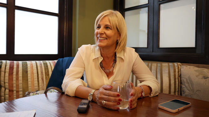 María José García-Pelayo, durante una entrevista con Diario de Jerez realizada la pasada semana.
