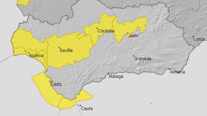 El tiempo en Jerez: alerta amarilla en la costa gaditana