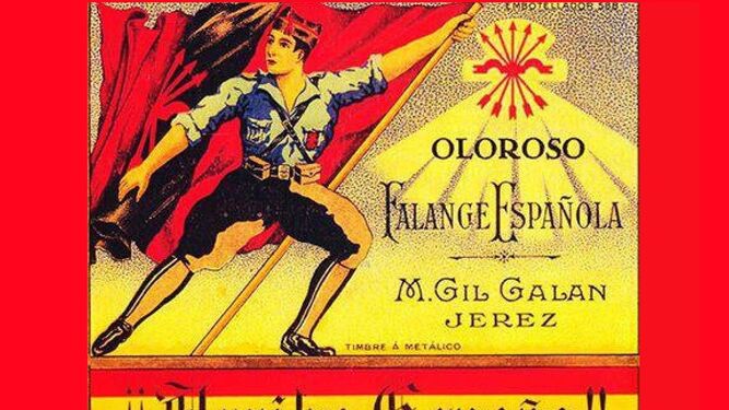 Oloroso Falange Española, de M. G. Galán.