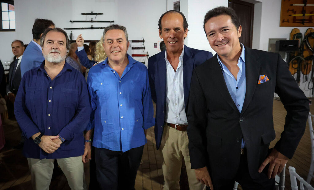 Jorge Ramos, Juan Alfonso Romero, Jos&eacute; Argudo y Jes&uacute;s Rubiales