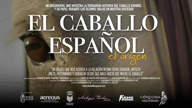 Cartel del documental 'El caballo español: el origen'.