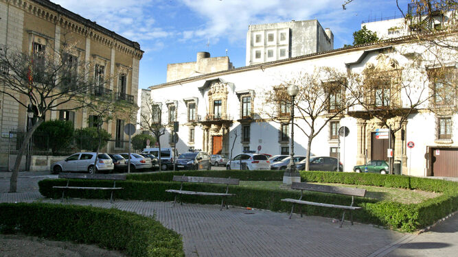 Sede del Obispado de Jerez en la plaza del Arroyo.