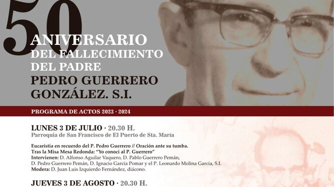 Actos por los cincuenta años de la muerte del padre Pedro Guerrero González.