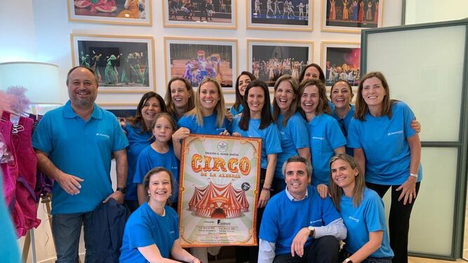 La colaboración se enmarca en ‘El Circo de la Alegría’, espectáculo circense impulsado por la Fredes Insa con el apoyo del Voluntariado CaixaBank