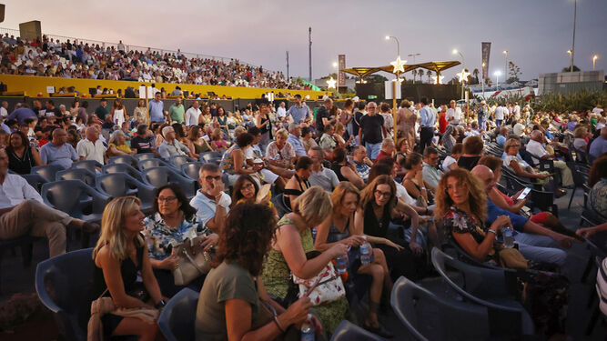 Público asistente a un concierto el pasado año en Las Copas.