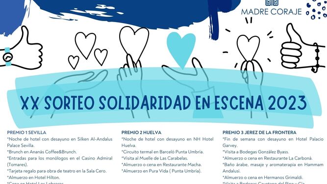 Información del XX Sorteo ‘Solidaridad en Escena’.