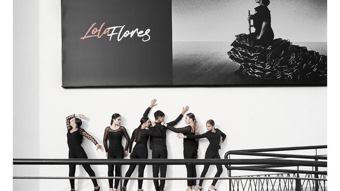 Imagen de la Compañía Jóvenes Flamencos, dirigida por María José Franco