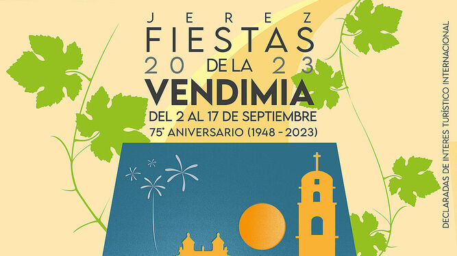 Cartel de las Fiestas  de la Vendimia.