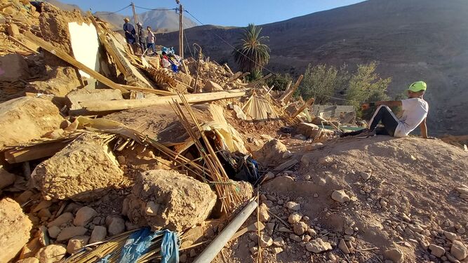 Desolación y destrucción en Marruecos