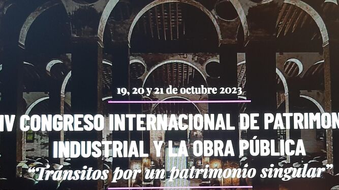 Cartel del congreso internacional que se celebra en Jerez en octubre.