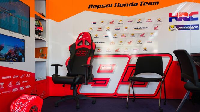 La silla del 93 de Marc Márquez se queda vacía en Honda.