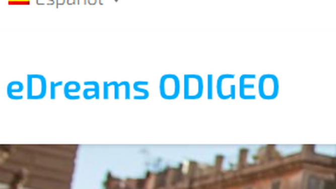 Logo de eDreams Odigeo.