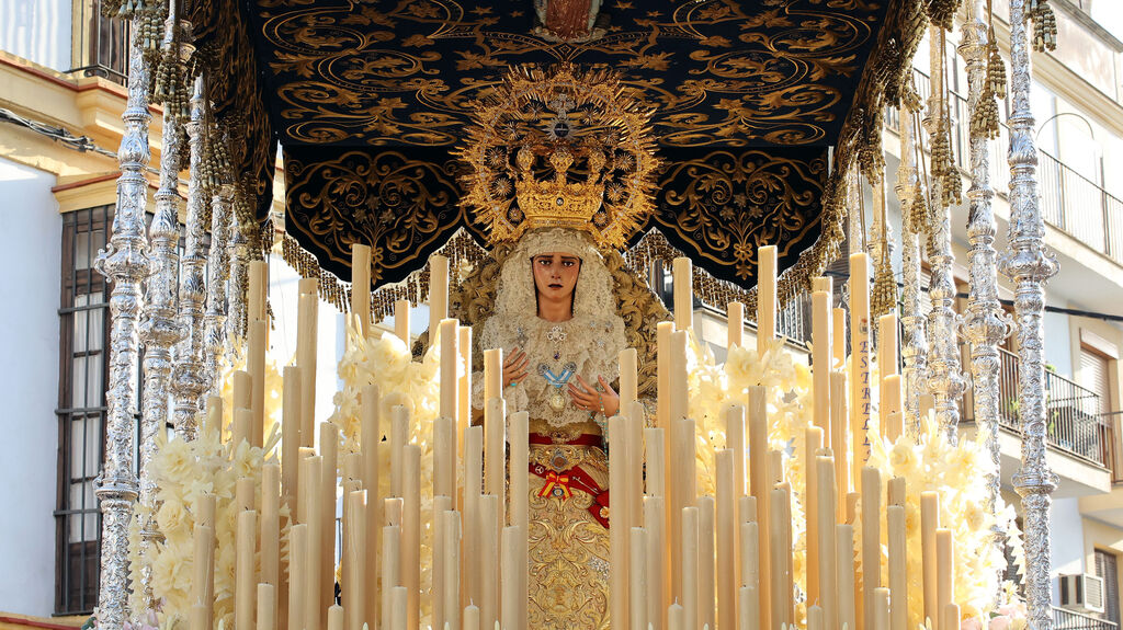 Procesi&oacute;n de regreso de la Virgen de la Estrella Coronada en Jerez