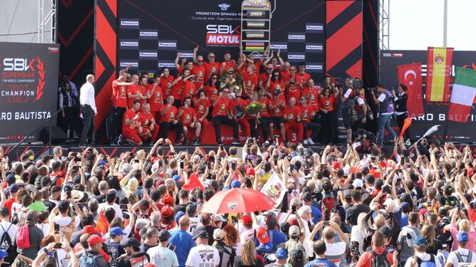 El Circuito de Jerez acogió a un gran número de aficionados en la prueba de 2023.