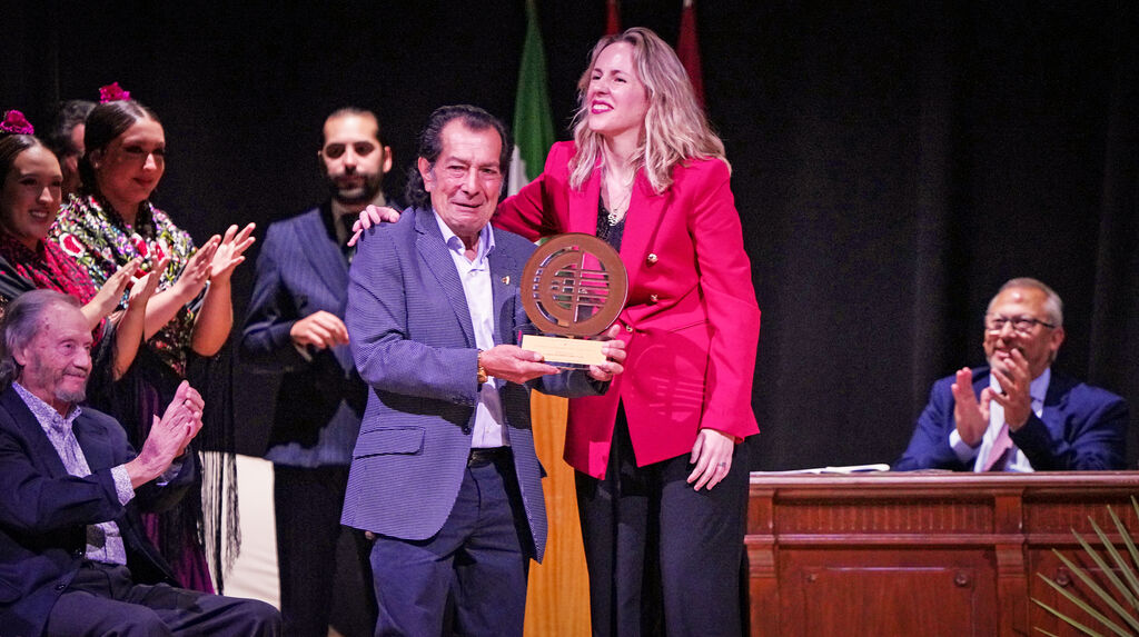 Acto de entrega de los VIII Premios Internacionales del Flamenco Manolo Sanl&uacute;car