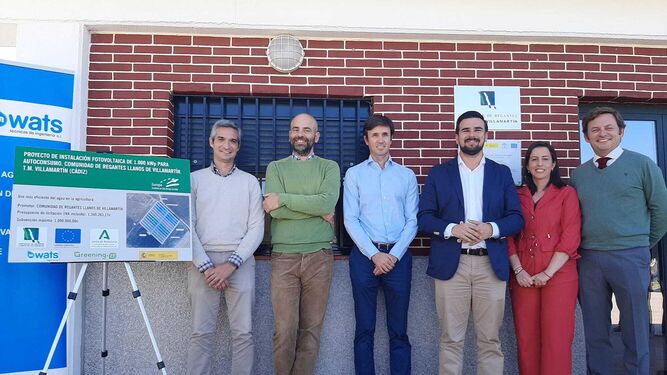 Presentación del proyecto de una planta fotovoltaica para autoconsumo de la comunidad de regantes de Villamartín.