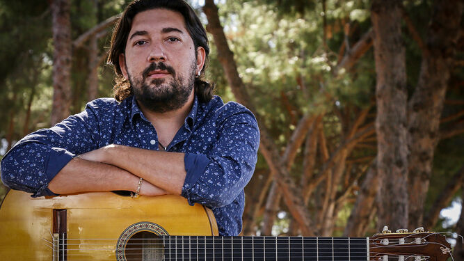 Una imagen del guitarrista jerezano Antonio Rey.