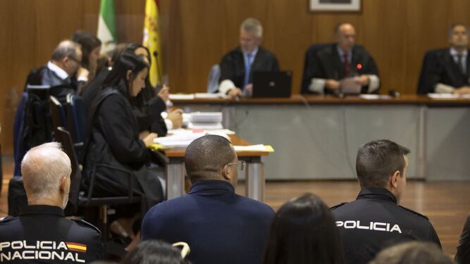 n momento del juicio en la Audiencia Provincial de Madrid contra Noelia de Mingo