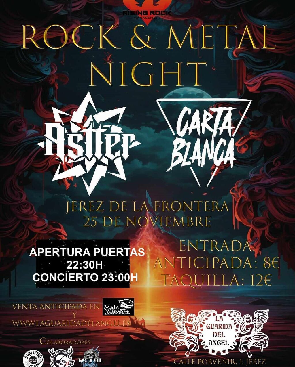 Noche de Rock Metal en Jerez
