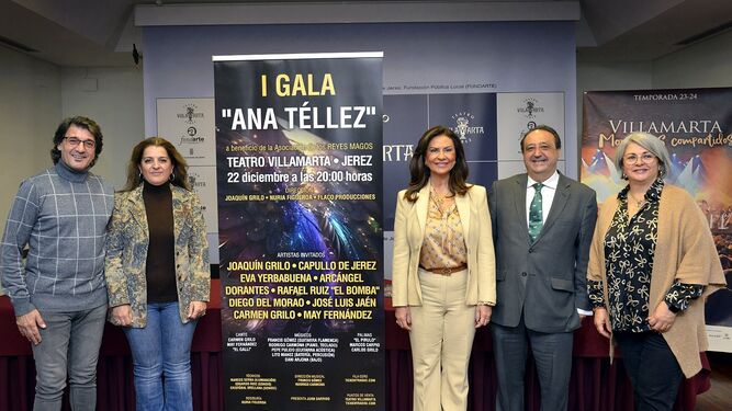 Imagen de la presentación de la I Gala ‘Ana Téllez’