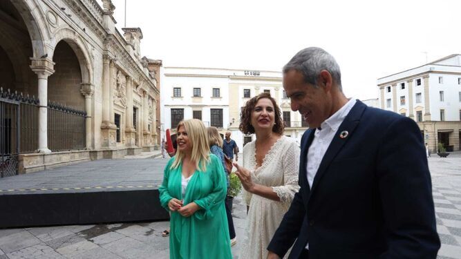 La ministra de Hacienda en su última visita a Jerez, en agosto de 2022.