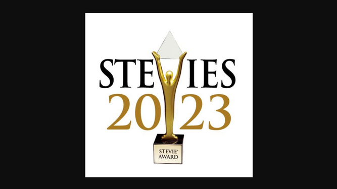 Imagen de los Stevies Awards 2023.