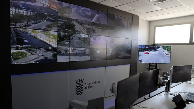 Interior de la nueva jefatura de Policía Local de Jerez.