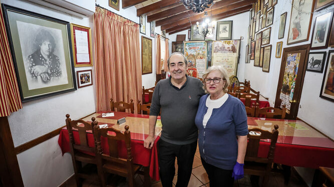 Paco Braza y Tina Martínez, de Mesón de Paco.